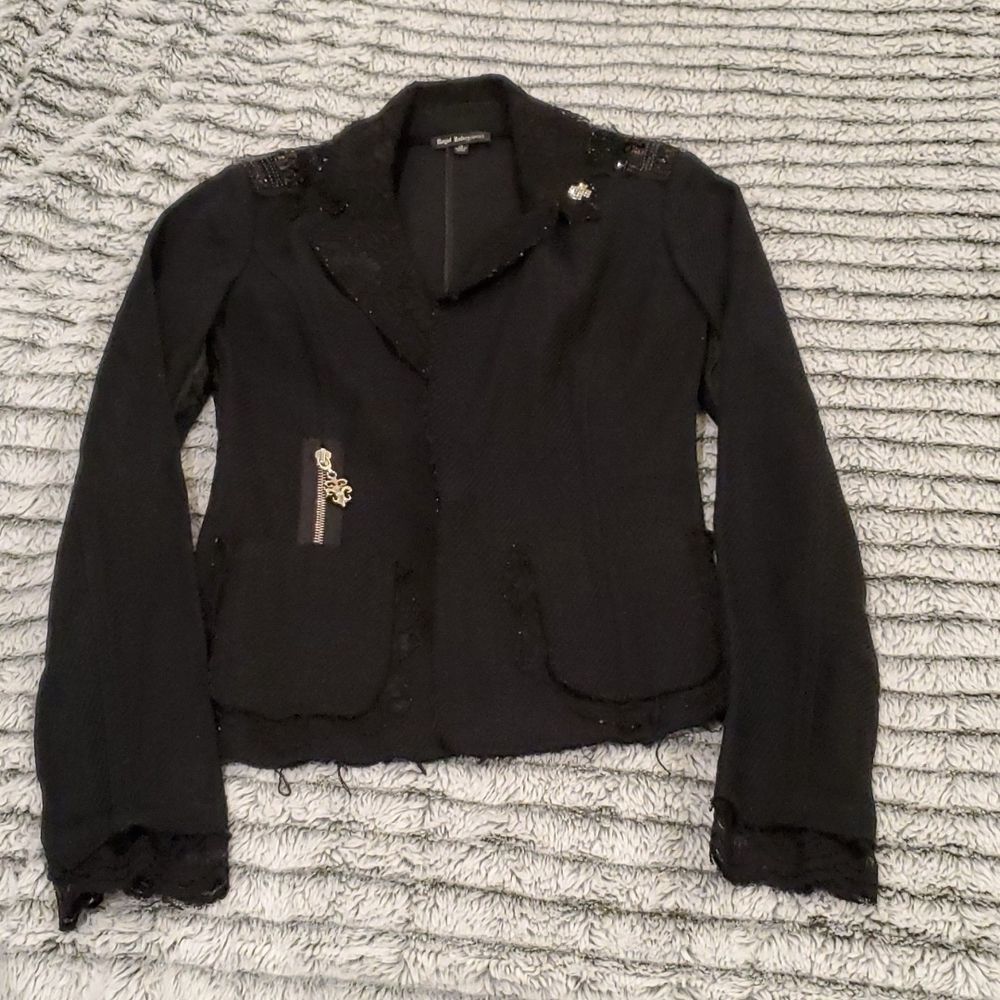 Royal Underground lace and stones jacket size XS.